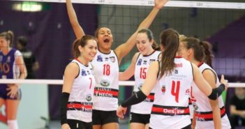 Volei Alba Blaj s-a calificat în sferturile de finală ale Cupei CEV la volei feminin.