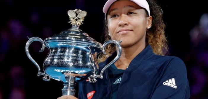 Naomi Osaka, la doar 21 de ani  a castigat al doilea titlu de mare slem in doar 5 luni, la Australian Open si a urcat pe primul loc in clasamentul WTA