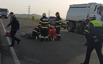 Motociclist mort în urma unui accident pe DN1 în zona localității  Sântimbru