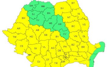 Cod Galben de caniculă și disconfort termic ridicat, valabil duminică și luni