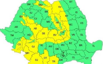 ANM : Cod galben de vânt puternic în 26 de județe, inclusiv Alba, Hunedoara și Sibiu