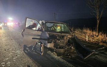 Accident grav pe DN1, în localitatea Cut : o persoană în stop cardio-respirator, trafic blocat pe ambele sensuri