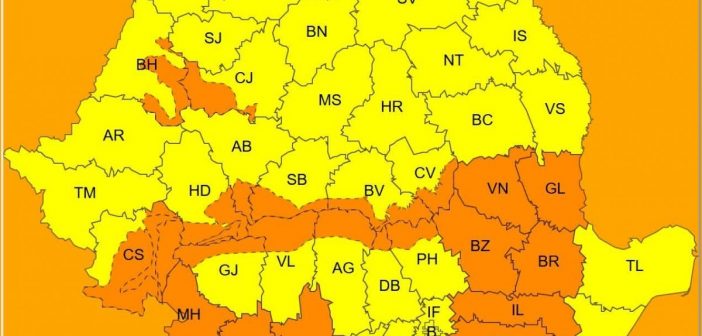 Vreme de iarnă în plină primăvară! ANM a emis cod galben și două coduri portocalii de vreme severă în România