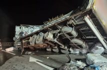 Accident între două autocamioane pe DN1 E60, în zona Izvoru Crișului – Șaula. Un șofer a fost transportat la spital