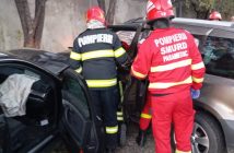 Accident rutier la Câmpeni: un bărbat de 75 de ani a fost descarcerat de pompieri
