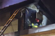 Incendiu la acoperișul unei case din Lupeni, provocat cel mai probabil de un coș de fum necurățat